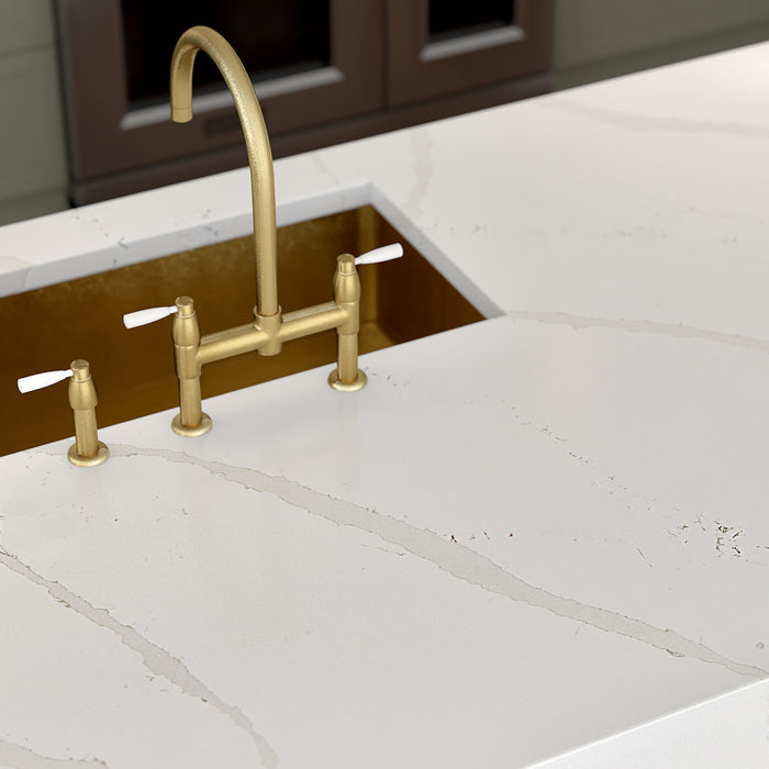 BLAT DE BUCATARIE QUARTZ CALACATTA GARDA - imagine 5