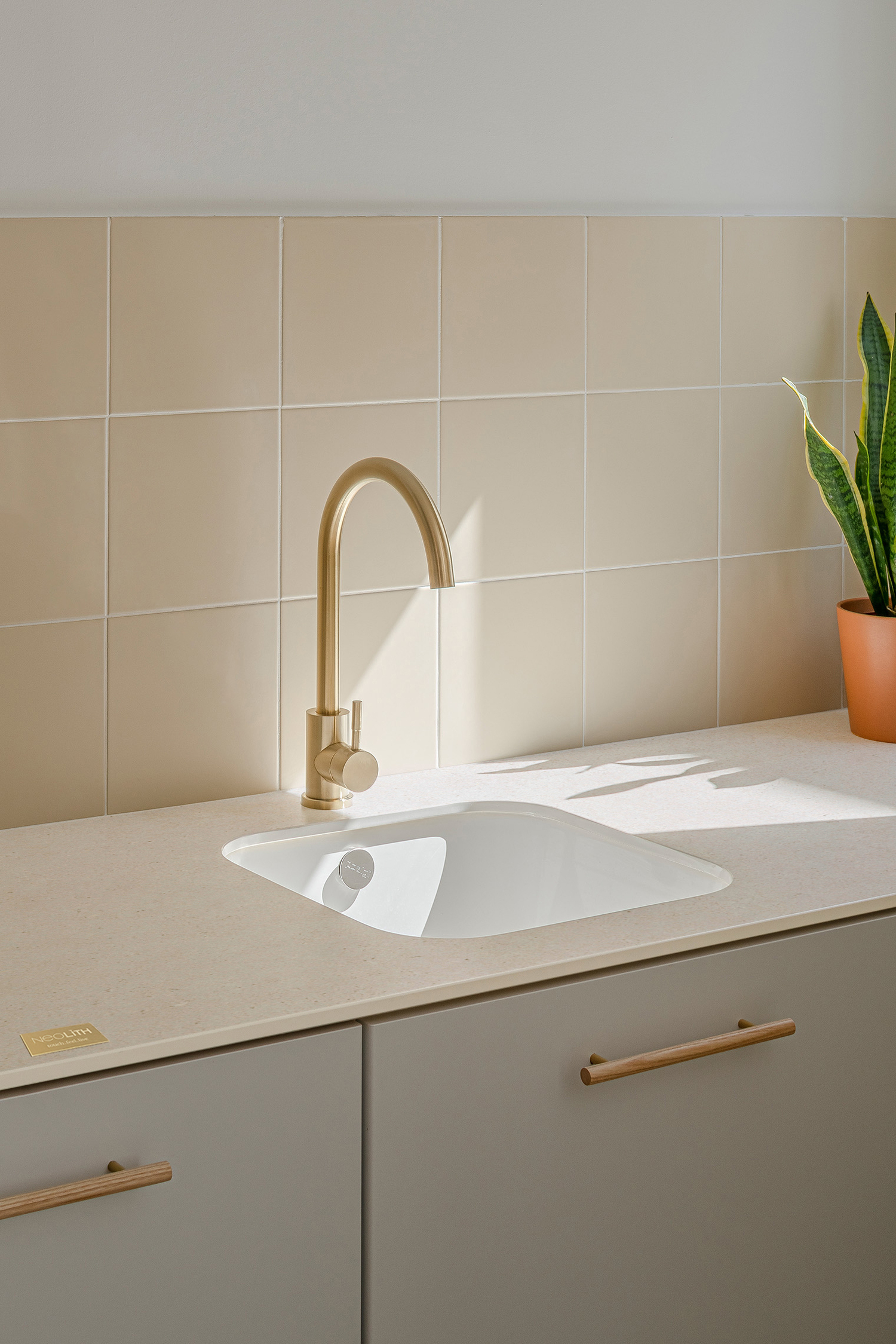 Blat de bucatarie NEOLITH Creme - imagine 2