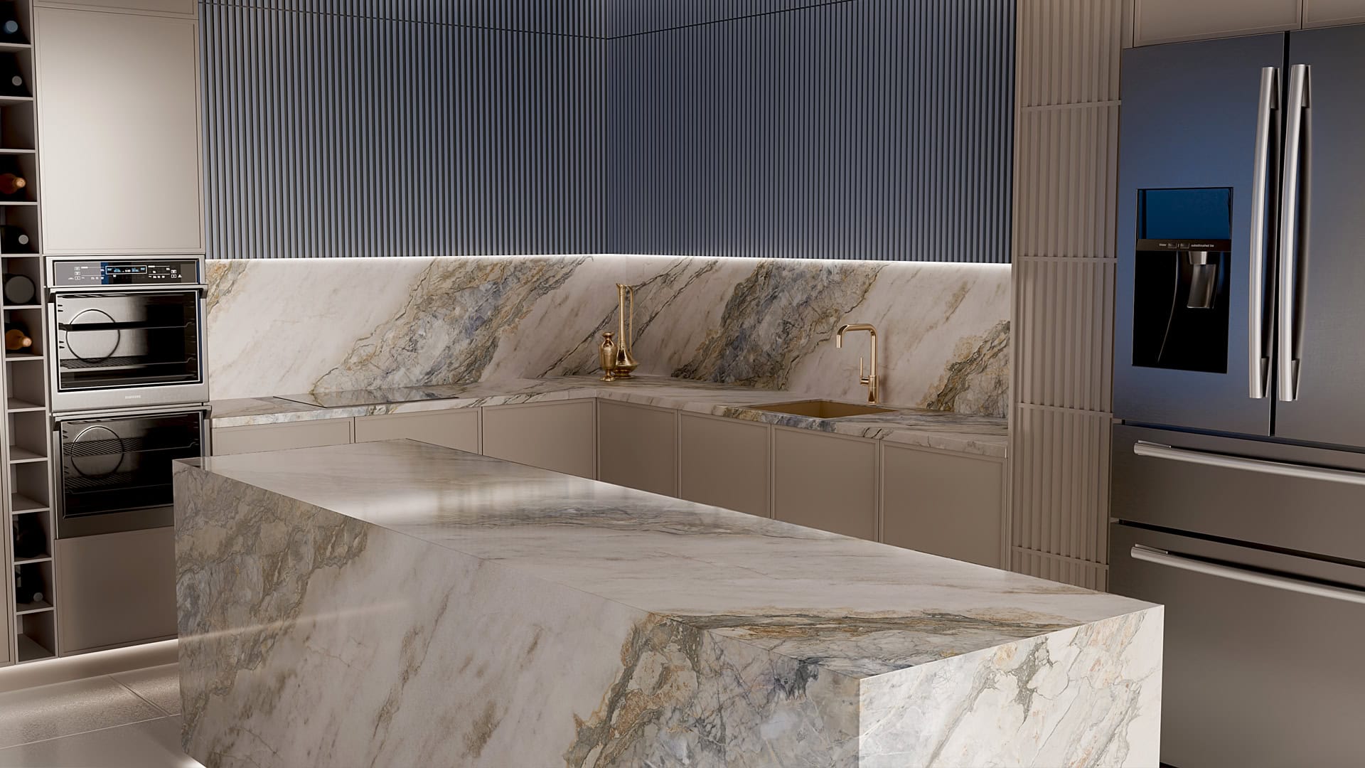 Blat de bucatarie QUARTZ 2028 APATIT - imagine 3